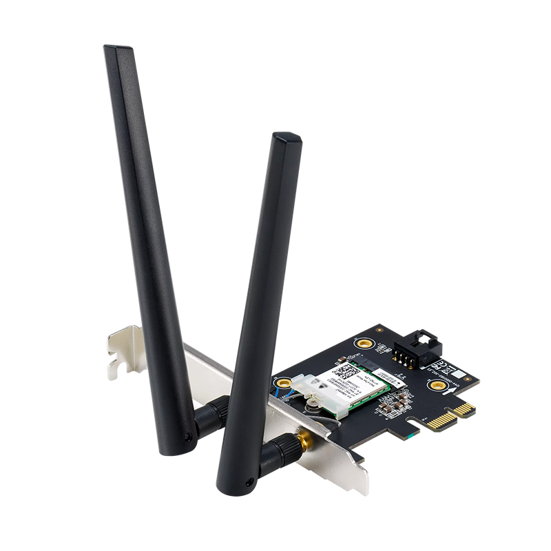 Asus WiFi 7 Wireless PCIe Adapter - OEM No Retail Packaging (PCE-BE6500)