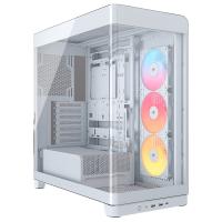 Corsair Frame 4500X RS-R ARGB Panoramic Glass Mid Tower ATX Case - White (CC-9011315-WW)