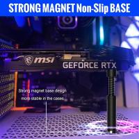 GPU-Accessories-ARGB-GPU-Support-Bracket-74-120MM-Adjustable-Height-Video-Card-Anti-Sag-Holder-GPU-Brace-for-Prevent-Universal-Graphics-Card-Sag-Black-2