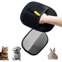 Pet Hair Removal Gloves, 2025 pet Hair Remover, electrostatic Gloves pet Hair, pet Grooming Gloves, cat and Dog Hair Remover, Reusable Pet Hair Remove
