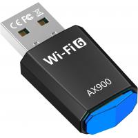 Generic Wi-Fi 6 Dual Band 900Mbps with Built-in Driver USB WiFi 6 Adapter for PC/Desktop/Laptop
