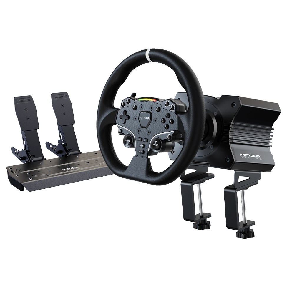MOZA R5 Racing Simulator With R5 Table Clamp For PC