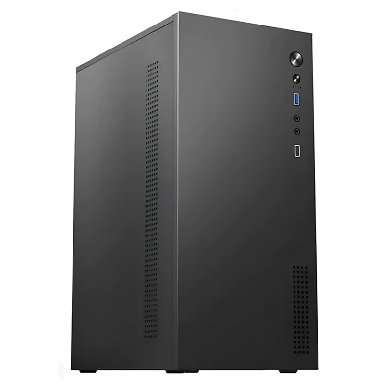 Equites H2 Micro ATX Case - No PSU (Case-H2-B-NoPSU)