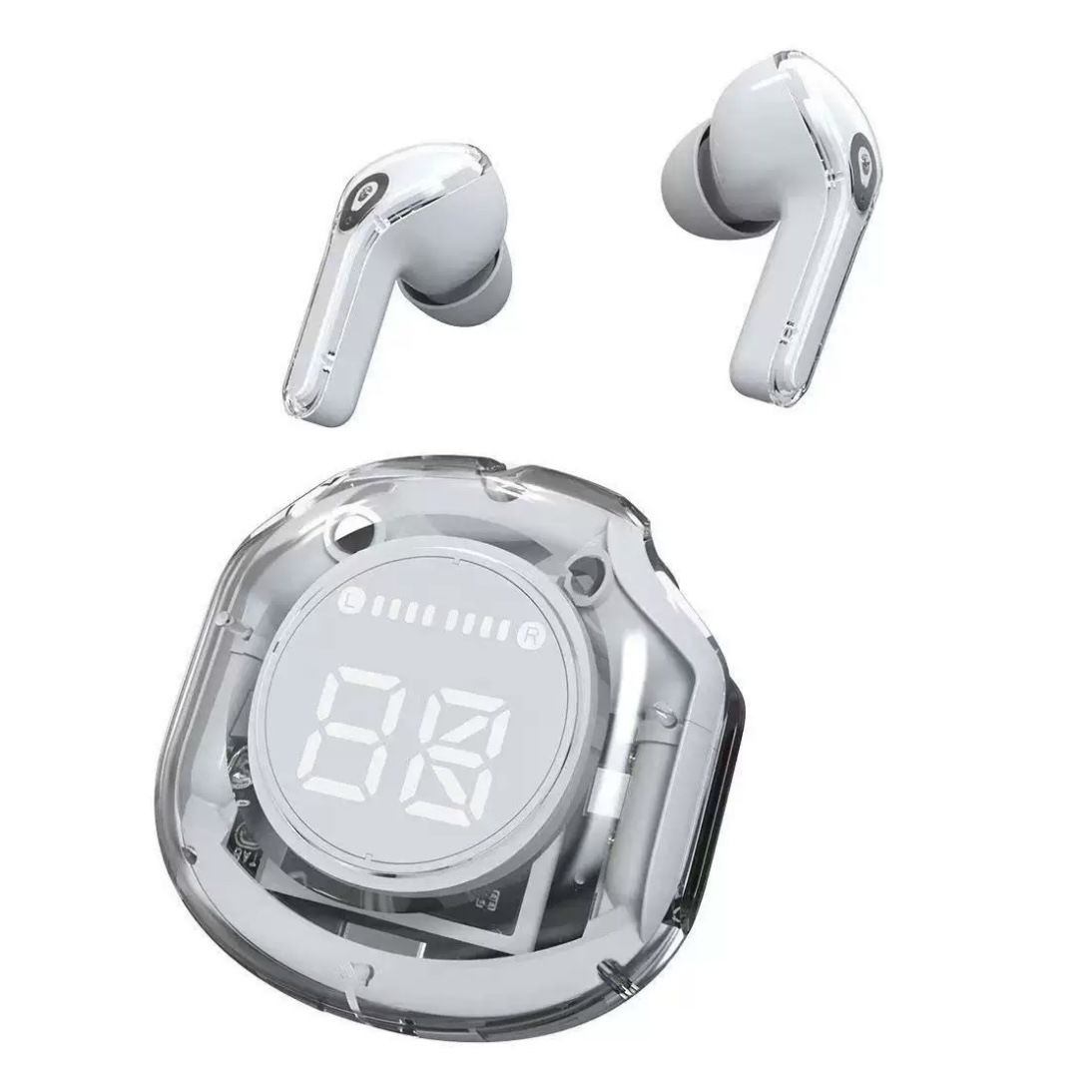 New Transparent Second Generation Air39 Bluetooth Earphones Sports Noise cancelling Earphones -air39 white