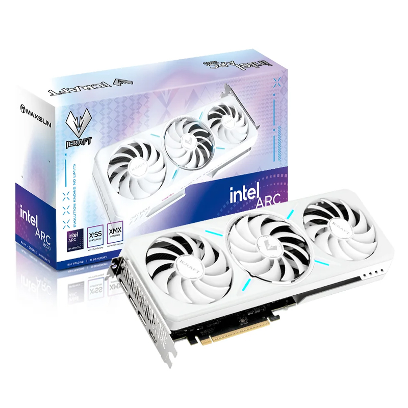 MAXSUN Intel Arc B580 iCraft 12G Graphics Card (MS-ARC-B580-ICRAFT-12G)