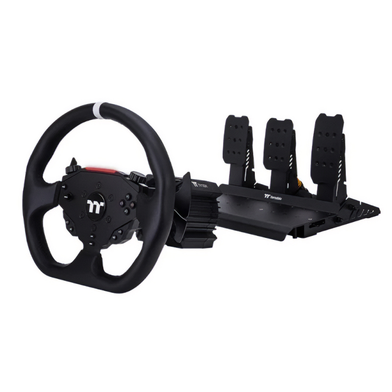 Thermaltake G6 Direct Drive Racing Wheel with Pedals Bundle - Black (GRB-G6D-DGT3BB-01)