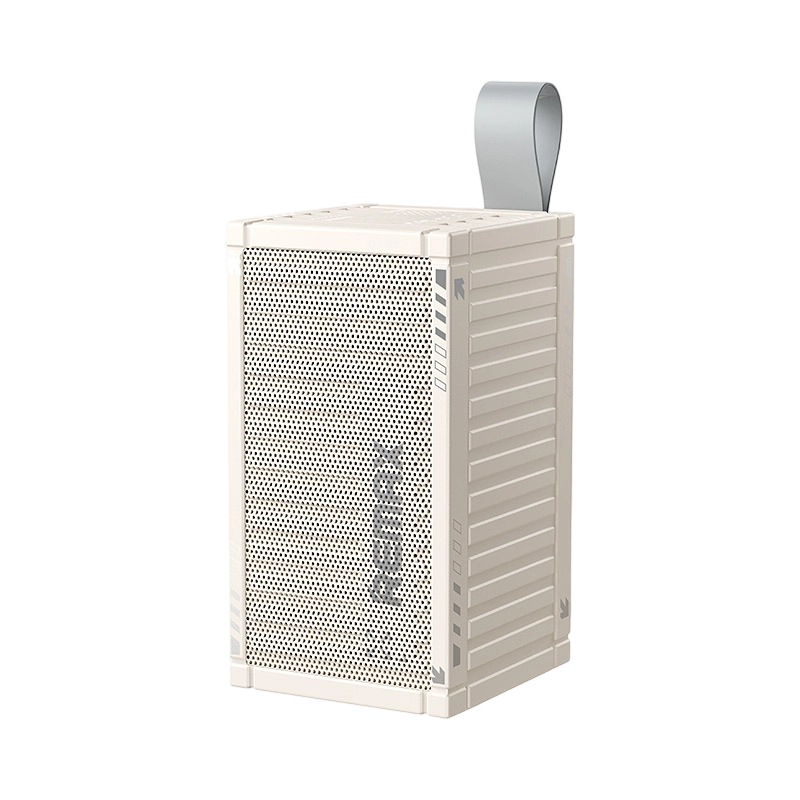 REMAX creative container wireless portable 5.4 Bluetooth speaker HIFI compact with small microphone RB-M23- beige