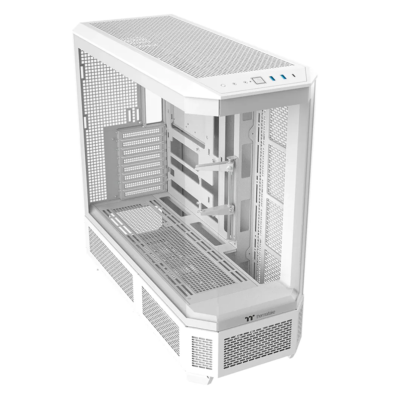 Thermaltake View 600 TG Full Tower E-ATX Case - Snow (CA-11H-00F6WN-00 )