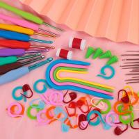 Arts-Craft-76pcs-Crochet-Kit-Crochet-Hooks-Yarn-Set-With-4-Yarn-Balls-For-Beginner-Lovers-3