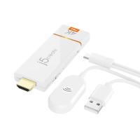 j5create ScreenCast Pro 4K Wireless Display Adapter (JVAW76PRO)