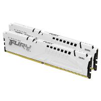 Kingston 32GB (2x16GB) Fury Beast CL36 6000MHz DDR5 RAM - White (KF560C36BWE2K2-32)