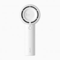 JISULIFE Life5 Handheld Portable Turbo Fan,4000mAh Rechargeable Personal Battery Operated Mini Small Pocket Fan with 5 Speeds -White