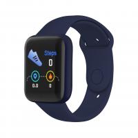 Y68 Macaron Smart Bracelet D20 Macaron New Heart Rate Blood Pressure Multi-Function Bluetooth Watch - D20 blue