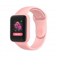Y68 Macaron Smart Bracelet D20 Macaron New Heart Rate Blood Pressure Multi-Function Bluetooth Watch - D20 pink