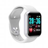 Y68 Macaron Smart Bracelet D20 Macaron New Heart Rate Blood Pressure Multi-Function Bluetooth Watch - Y68 silver white