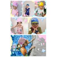 Swim-Cap-Boy-Blue-Swimming-Cap-PU-Coating-Cartoon-Character-Waterproof-Hair-Friendly-1
