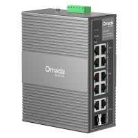 TP-Link Omada 10-Port Gigabit Industrial Easy Managed Switch with 6-Port PoE+ and 2-Port PoE++ (IES210GPP)