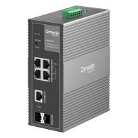 TP-Link Omada 6-Port Gigabit Industrial Easy Managed Switch with 3-Port PoE+ and 1-Port PoE++ (IES206GPP)