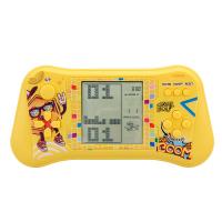 Classic nostalgic large screen eye friendly Tetris game console, children's puzzle electronic toy - 10110 large screen yellow