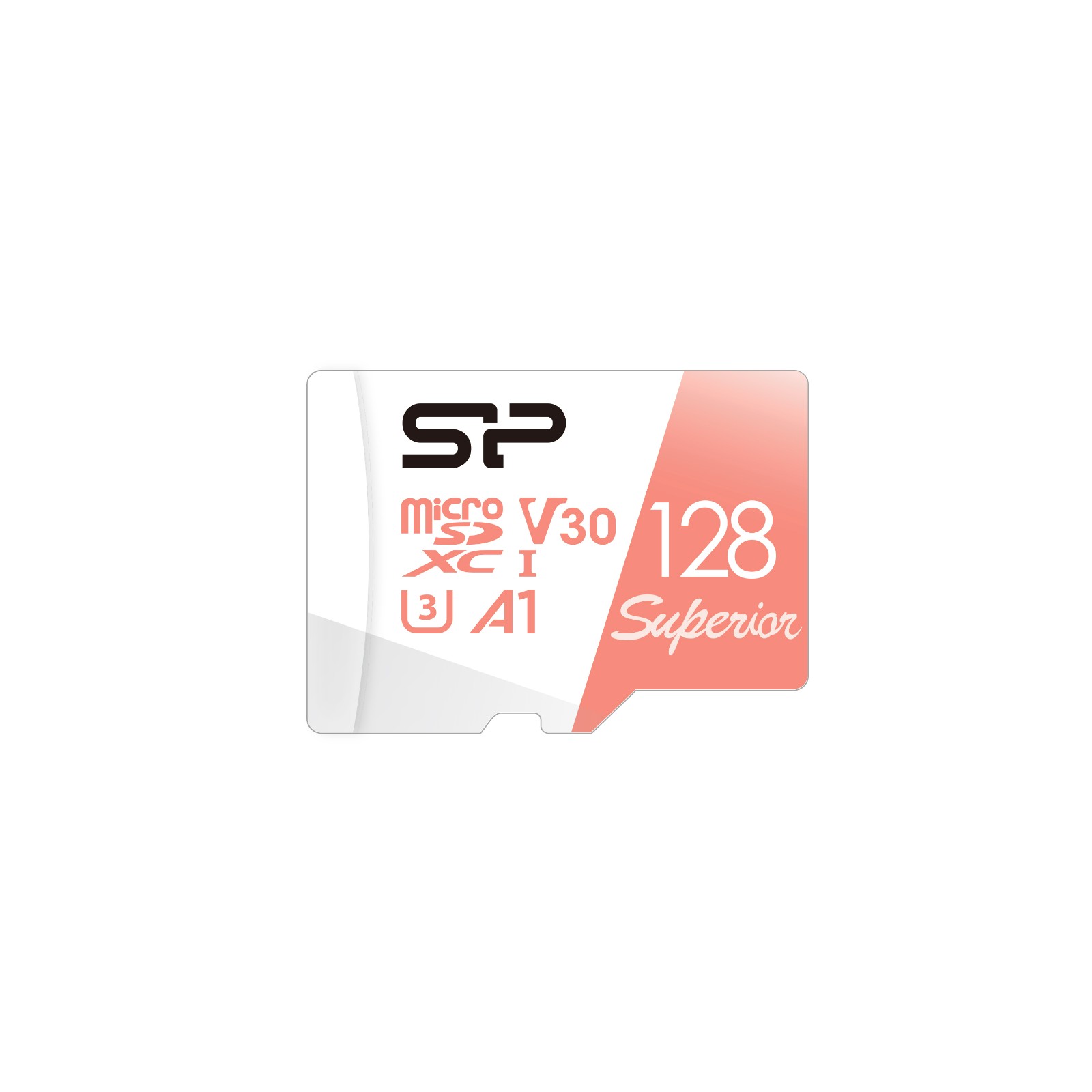 SP Silicon Power Superior PRO 4K/HD 128GB Micro SDXC Card 100MB/s Read & 80MB/s Write U3, C10, A1, V30 with Adapter - SZ128GBSTXDV3V20AU