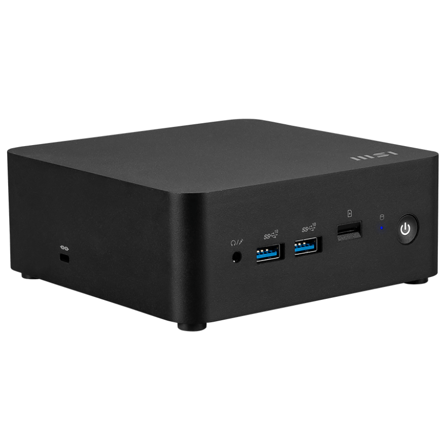 MSI Cubi 1M Intel Core 5-120U Barebone Mini PC - Black (Cubi NUC 1M-002BAU)