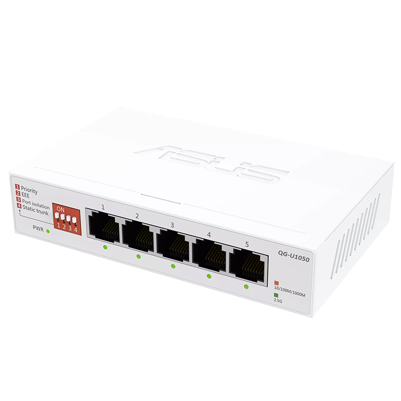 Asus 5-Port 2.5G Unmanaged Switch (QG-U1050)