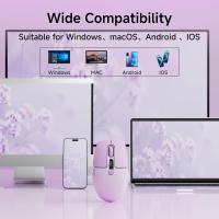 EWEADN-Q1-Mini-Wireless-BT-Rechargeable-Silent-Mouse-With-Type-c-Charging-Port-With-Remaining-power-display-Suitable-Purple-10