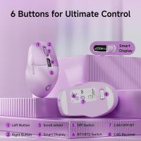 EWEADN-Q1-Mini-Wireless-BT-Rechargeable-Silent-Mouse-With-Type-c-Charging-Port-With-Remaining-power-display-Suitable-Purple-12