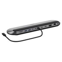 Belkin Universal USB-C 11-in-1 Pro Dock - Grey (INC014btSGY)