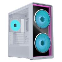 Lian Li LanCool 217INF ARGB Infinix Mirror ATX Case - White (PC-LAN217INFW)