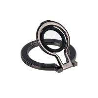 Finger Ring Stand Magnetic Metal Kickstand Compatible for MagSafe - Black