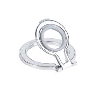 Finger Ring Stand Magnetic Metal Kickstand Compatible for MagSafe - Silver