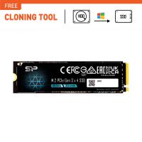 Silicon Power 1TB P34A60 Gen3x4 TLC R/W up to 2,200/1,600 MB/s PCIe M.2 NVMe SSD - SZ001TBP34A60M28AU