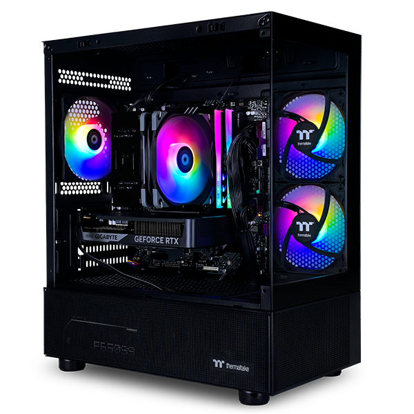 G5 Intel i5 14400F GeForce RTX 5060 Gaming PC Powered by Gigabyte - 59182