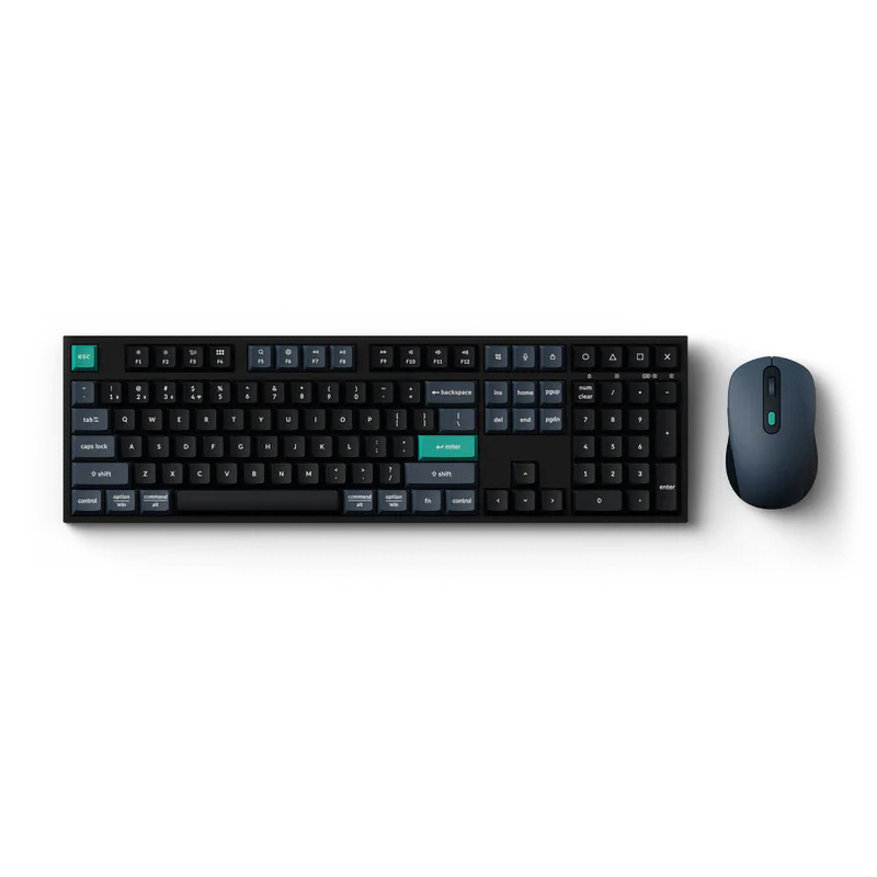 Keychron B36 Silent Keyboard and BM25 Silent Mouse Wireless Combo (KBKCKCBD2)
