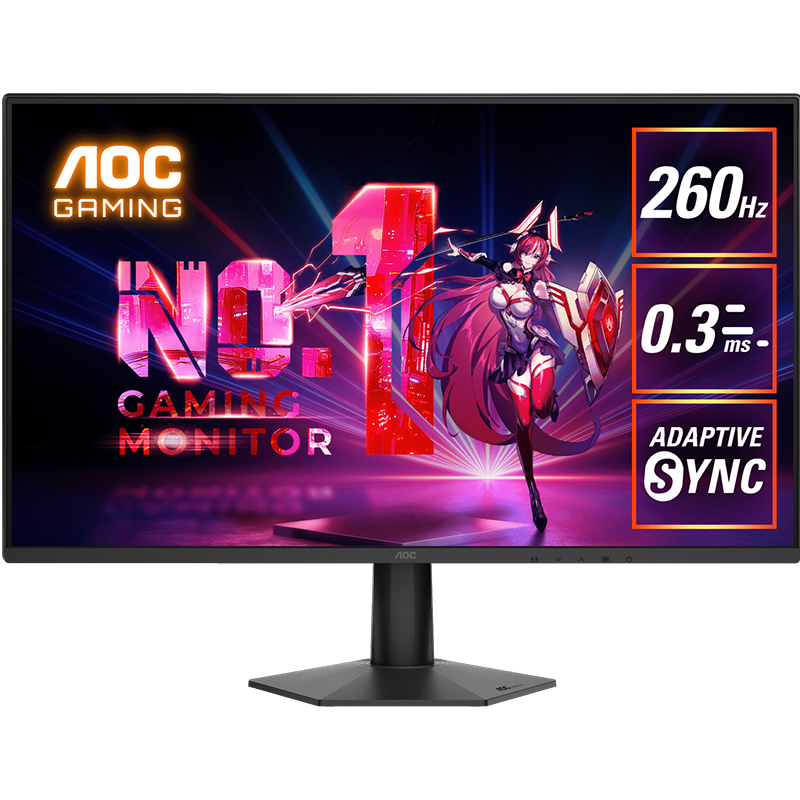 AOC 27in FHD 260Hz IPS Gaming Monitor (27G50Z)