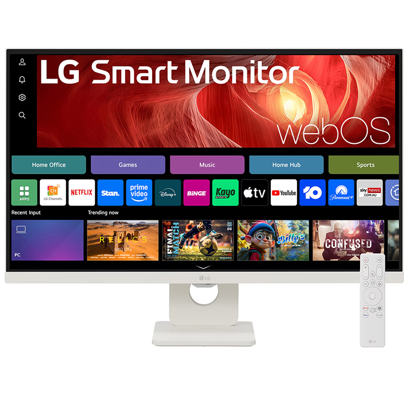 LG 27in 4K UHD IPS Smart Monitor with webOS and USB Type-C (27U731SA-W)
