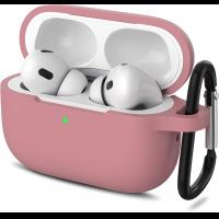 Silicone Case for AirPods Pro 2 Case Cover & Airpod Pro 1 Case Cover (2023 2022), Protective Case, Premium Soft Silicone Wireless Charging Pink