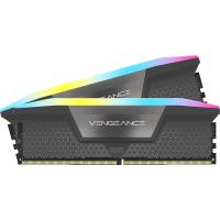 Corsair 64GB (2x32GB) CMH64GX5M2D6000Z40 Vengeance RGB Intel XMP AMD EXPO CL40 6000MHz DDR5 RAM - Grey