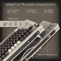 Gaming-Keyboards-RK-ROYAL-KLUDGE-L75-Gasket-Mount-Mechanical-Keyboard-Tri-Mode-75-TKL-Wireless-Keyboard-BT-2-4G-USB-C-Hot-Swappable-Mocha-Gray-6