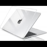 Case Compatible with MacBook Air 13 inch M4 2025 2024 2023 2022 M3 M2 A3240 A3113 A2681, Crystal Hard Shell Scratch Resistant Protective Cover white
