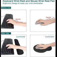 Mouse-Mouse-Pads-Mouse-Mat-with-Hand-Rest-Gel-Cushion-Ergonomic-Raised-Memory-Foam-Wrist-Rest-Keyboard-Non-Slip-PU-Rubber-Base-Pain-Relief-for-Home-Office-6