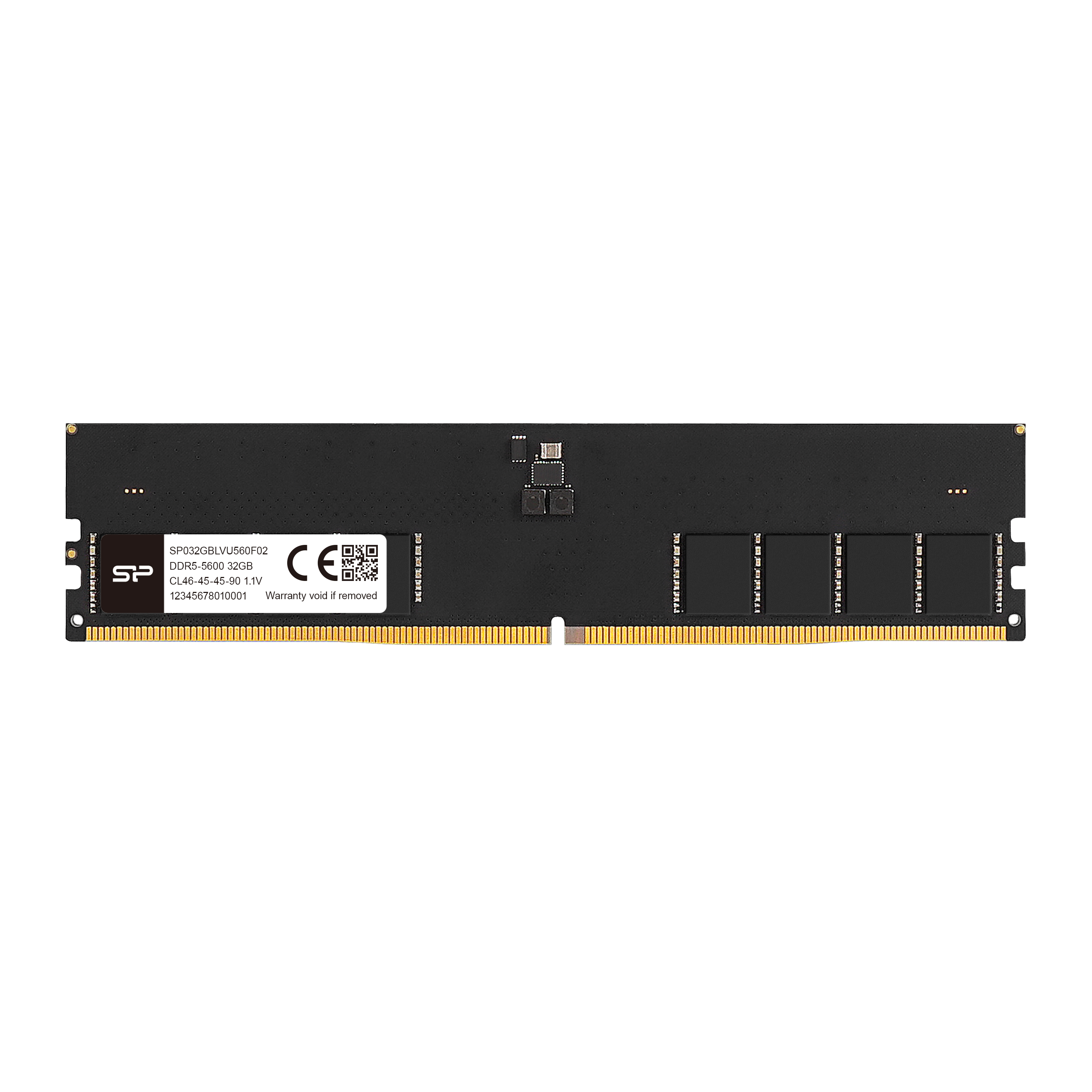 SP Silicon Power Upgrade 32GB DDR5 5600MHz CL46 1.1V UDIMM Desktop PC Computer RAM Memory Module - SP032GBLVU560F02