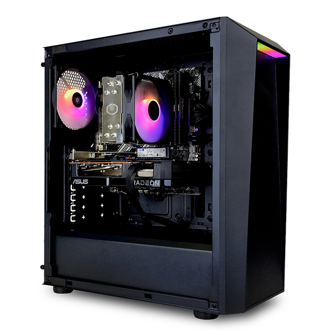 G5 Ryzen 5 5500 Radeon RX 7600 Gaming PC 59916