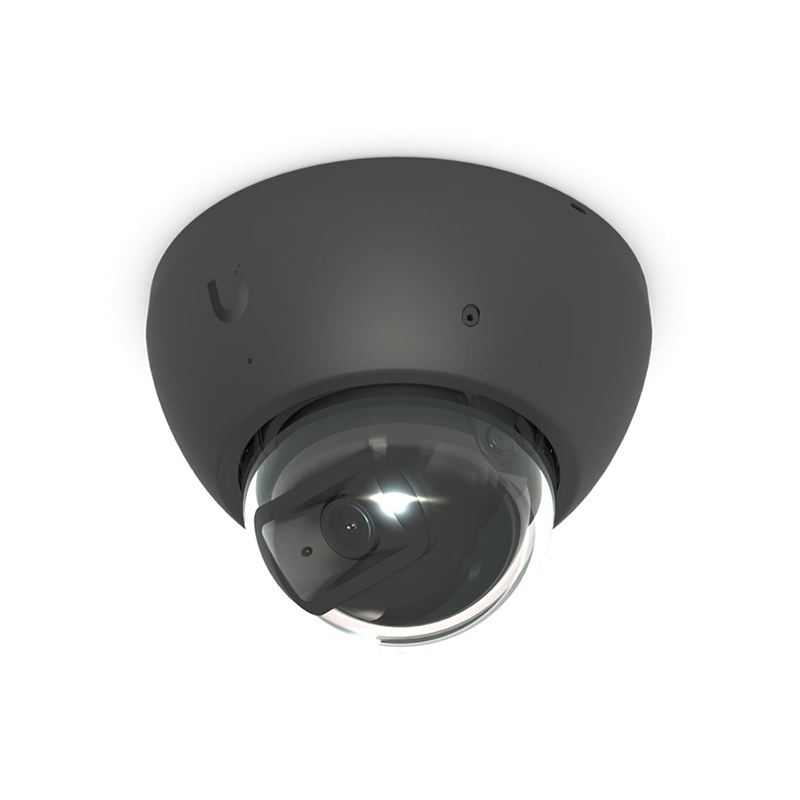 Ubiquiti All-weather Vandal-proof 4K PoE Dome Camera with Enhanced AI - Black (UVC-AI-DOME-B)