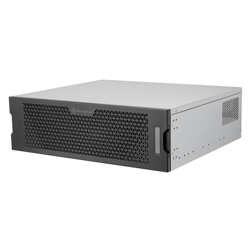 SilverStone 3U Rackmount Server Chassis with 8 Expansion Slots and 360mm Radiator Support (SST-RM31-MINI)