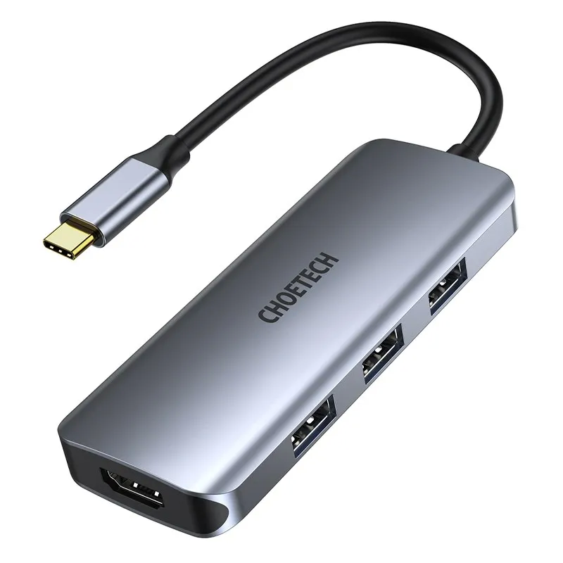 Choetech HUB-M19 USB-C 7-in-1 Multifunction Adapter