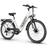 Electric-Bicycles-WOOKEN-Step-Thru-Urban-Commuter-Electric-Bike-Warm-White-2