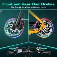 Electric-Bicycles-WOOKEN-Step-Thru-Urban-Commuter-Electric-Bike-Yellow-6