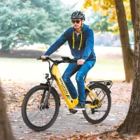 Electric-Bicycles-WOOKEN-Step-Thru-Urban-Commuter-Electric-Bike-Yellow-8